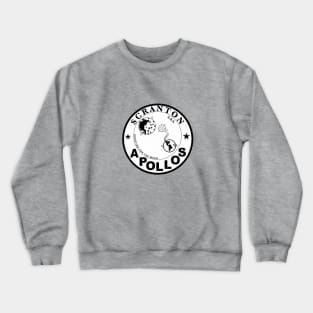 Defunct Scranton Apollos Basketball 1970 Crewneck Sweatshirt